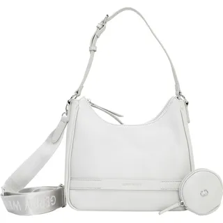 GERRY WEBER Schultertasche Umhängetasche Zeitgeist Hobo SVZ Lightgrey hellgrau - Hellgrau
