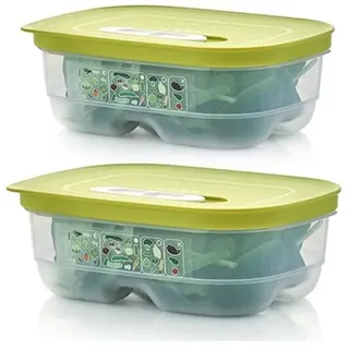 TUPPERWARE Kühlschrank 800 ml limette (2) KlimaOase flach PrimaKlima Klimakönig