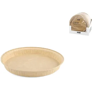 Habi GOLD 4er-Set runde Kuchenformen Ø 23 cm