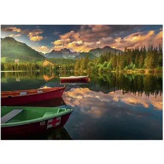 Dino Puzzle Landschaft Strbske Pleso Slowakei 1000 Teile Karton