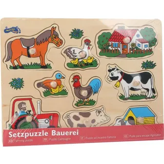 Legler Small Foot Setzpuzzle Bauerei (1767)