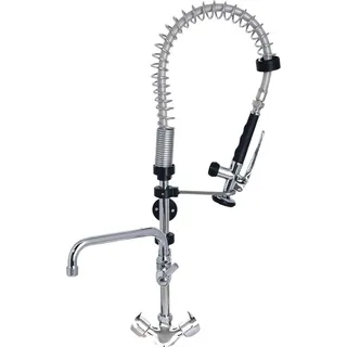 Gastro M Einloch-Geschirrbrause | niedriges Modell | mit Schwenkhahn