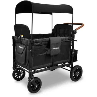 wonderfold W4 Luxe Bollerwagen schwarz