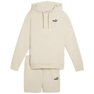 Puma Shorts Relaxed 7" French Terry Kapuzen-Jogginganzug Damen 87 alpine snow M