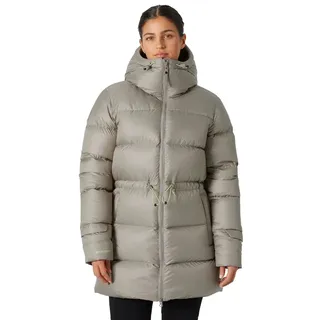 HELLY HANSEN Winter-Daunenmantel Essence Down Parka (warm, PFC-frei) natur/grau Damen