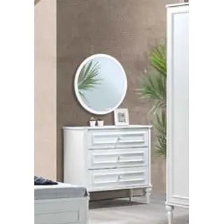 Kommode Landhaus Holz Sideboard Schrank Schränke Möbel Kommoden Wohnzimmer Neu - Weiß