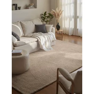 HANSE HOME Wollteppich Eleni - Natur, Wohnzimmer, Schlafzimmer, Skandi, Hygge