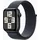 Watch SE 2024 GPS 44 mm Aluminiumgehäuse schwarz Sport Loop schwarz verstellbar