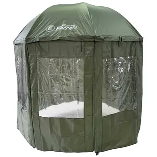 Fishing Ferrari Logo Regenschirm - Green - 250 cm
