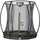 Silhouette Bodentrampolin 183 cm inkl. Sicherheitsnetz Schwarz