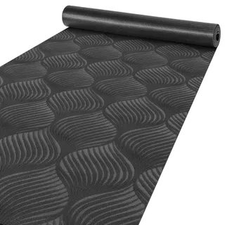 ANRO Läufer Flur Teppich Läufer Küchenläufer Küchenteppich Teppich Velours rutschfest waschbar für Flur, Schlafzimmer, Wohnzimmer, Küche Baker Grau 100 x 200cm