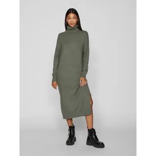 Vila Strickkleid »VIRIL ROLL NECK L/S MIDI DRESS - NOOS«