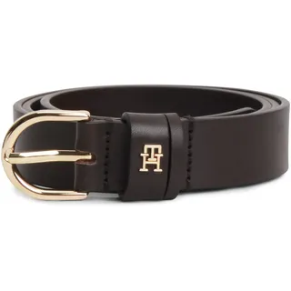 Tommy Hilfiger Damengürtel Leder 2,5 cm braun 85