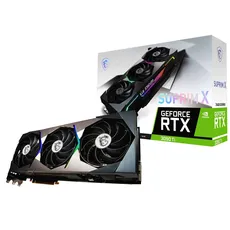 MSI GeForce RTX 3090 Ti SUPRIM X 24G Gaming Grafikkarte - NVIDIA RTX 3090 Ti, 24 GB Speicher