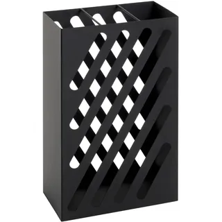 Haku-Möbel Hatzfeld Schirmständer 30 x 16 x 48 schwarz