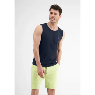 LERROS Muskelshirt »LERROS Tanktop mit Palmenprint«, blau
