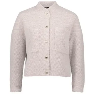 Zero Sweatblazer »Sweatblazer strukturiert mit Knopfleiste«