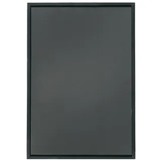 Mural-Tafel 65X115X2 Cm Schwarz Holz - 1 Un.