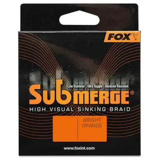 Fox International Submerge Orange Sinking 600 M Geflochtene Schnur - Orange - 0.300 mm