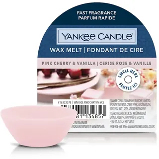 YANKEE CANDLE - Fondants Kirsche Rose und Vanille Raumdüfte 22 g