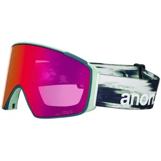 Anon M4S Goggles (cylindrical) + Bonus Lens + MFI Face Mask family tree/perceive sunny red (E4W) Regular NA