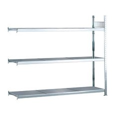 SCHULTE Anbau-Weitspannregal WS 2000 15525 silber 225,0 x 60,0 x 200,0 cm