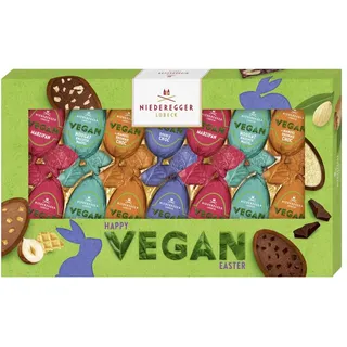 Niederegger Oster Eier vegan Variationen 4-fach sortiert Packung 175g