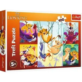 Trefl Puzzle 100 Teile Tapferer König der Löwen Disney 16478