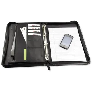 Monolith Productions Conference folder A4. Zipper + rings