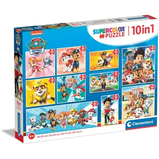 CLEMENTONI Paw Patrol Puzzle 10 in 1 - 20270