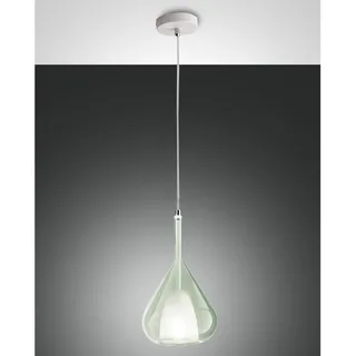 Fabas Luce 3481-40-140 1-flammig 20 cm Tropfenform/Grün/Transparent