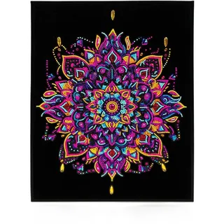 Diamond Dotz 5D Diamond Painting Set Neon Mandala