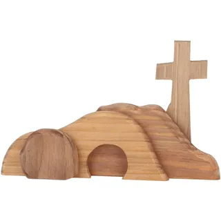 Ostern Szene Dekoration Handarbeit Holz Leere Grab Kreuz Dekoration für Party Hause Hochzeit
