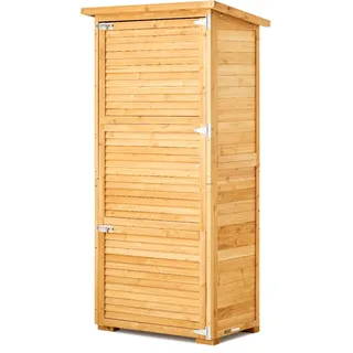 Vevor Geräteschrank 0,8 x 0,5 m Aluminium/Holz