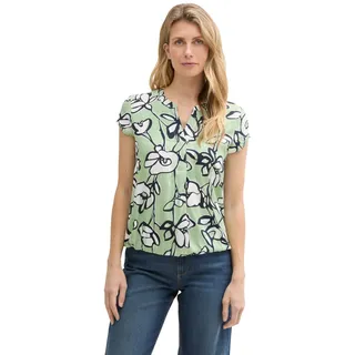 Tom Tailor Kurzarm-bluse Fresh Spring Floral Design 38