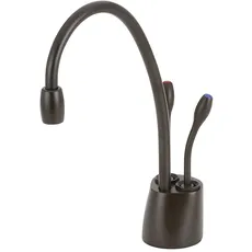 InSinkErator Moderner Instant-Heiß- und Kaltwasserspender – nur Wasserhahn, Mokka-Bronze, F-HC1100MB