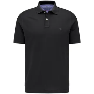 Fynch Hatton Fynch-Hatton Herren Poloshirt schwarz,