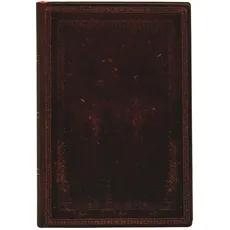 Black Moroccan Bold Mini Lined Softcover Flexi Journal (176 pages): Lined Mini (Old Leather Collection)
