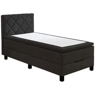 Boxxx BOXSPRINGBETT Schwarz - 120x200 cm