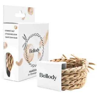 Bellody Haargummis Champagne Beige 4 Stück