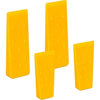 relaxdays Fällkeil in 2 Größen 4er Set