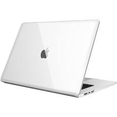 Fintie Hülle Kompatibel mit MacBook Air 15 Zoll A3114 A2941 M3 M2 (2024-2023 Freisetzung), Ultradünne Hartschale Schutzhülle Snap Case Kompatibel mit MacBook Air 15,3" Retina, Transparent