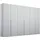 Drehtürenschrank PURISMA 301 x 223 x 60 cm Grau