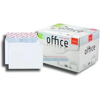 ELCO Briefumschläge Office DIN C6 ohne Fenster haftklebend 200