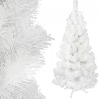 Künstlicher Weihnachtsbaum Christbaum Weiß Dekobaum Fichte 120cm