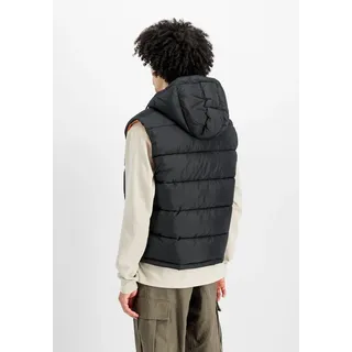 Alpha Industries Hooded Puffer Vest FD Schwarz 3XL