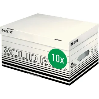 Leitz Aufbewahrungsbox Größe S 10-tlg. Weiß
