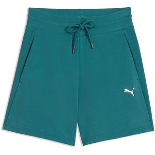 Puma Class High-Waist-Shorts Sport-Shorts Grün L