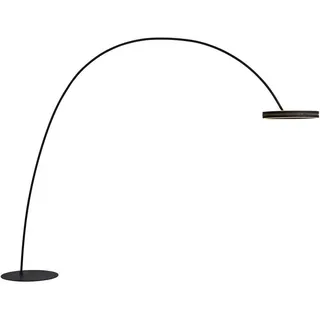 Neuhaus Pure Bogenleuchte , Schwarz , Metall, Kunststoff , F , 60x250x290 cm , getrennt schaltbar, Touch (on/off), Farbtemperaturwechsler , Lampen & Leuchten, Leuchtenserien
