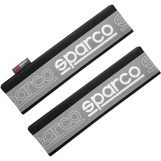 SPARCO 2er Set New SPC Belt Pads Schwarz/Grau Universal